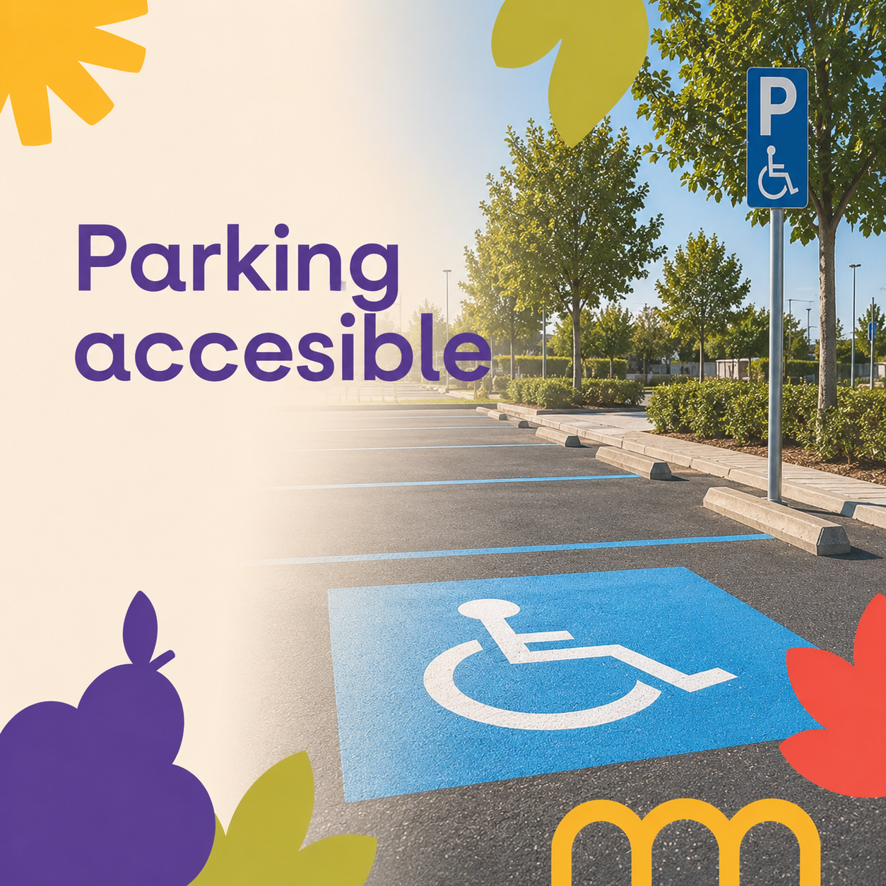 Servicio Parking accesible a personas con movilidad reducida